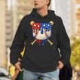 Baseball Drip American Flag Home Plate 4th Of July Patriotic Unisex Hoodie Baseball Drip American Flag Home Plate 4th Of July Patriotic Unisex Hoodie
