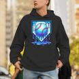 Baseball Drip Ice Cream Blue Glow Melt Ball Graphic Unisex Hoodie Baseball Drip Ice Cream Blue Glow Melt Ball Graphic Unisex Hoodie
