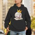 Baseball Drip Ice Cream Crown Melt Graphic Unisex Hoodie Baseball Drip Ice Cream Crown Melt Graphic Unisex Hoodie