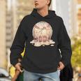 Baseball Drip Ice Cream Melting Illustration Unisex Hoodie Baseball Drip Ice Cream Melting Illustration Unisex Hoodie