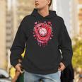 Baseball Drip Ice Cream Sprinkles Valentines Day Baseball Unisex Hoodie
