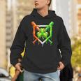 Baseball Drip Ice Cream St Patricks Day Shamrock Unisex Hoodie