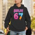 Baseball Ice Cream Drip Number 67 Player Or 67th Birthday Unisex Hoodie Baseball Ice Cream Drip Number 67 Player Or 67th Birthday Unisex Hoodie