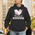 Baseball Nonnie Baseball Heart Unisex Hoodie Baseball Nonnie Baseball Heart Unisex Hoodie