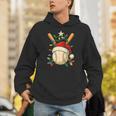 Baseball Santa Christmas Ball Baseball Lover Player Boys Unisex Hoodie Baseball Santa Christmas Ball Baseball Lover Player Boys Unisex Hoodie