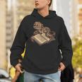 Boa Constrictor Reading A Book Unisex Hoodie