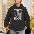 Bone-Chilling Book Skeleton Reading Bookworm Book Lovers Unisex Hoodie