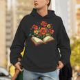 Book With Blooming Flowers Reading Nature Garden Unisex Hoodie Book With Blooming Flowers Reading Nature Garden Unisex Hoodie