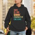 This Is My Book Character Costume Retro Halloween Unisex Hoodie This Is My Book Character Costume Retro Halloween Unisex Hoodie