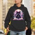 Book Lover Crystal Witchy Cute Cat Kawaii Pastel Goth Unisex Hoodie Book Lover Crystal Witchy Cute Cat Kawaii Pastel Goth Unisex Hoodie