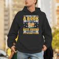 Book Lover Outside a Dog a Book Is a Man's Best Friend Unisex Hoodie Book Lover Outside a Dog a Book Is a Man's Best Friend Unisex Hoodie