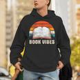 Book Vibes For Book Lovers Bookworm Reading Unisex Hoodie