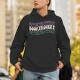 Booktrovert Groovy Read Books Avoid People & I Know Things Unisex Hoodie