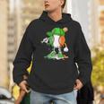 Boys St Patricks Day Kids Baseball Player Ice Cream Drip Unisex Hoodie Boys St Patricks Day Kids Baseball Player Ice Cream Drip Unisex Hoodie