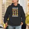 Catch Me Reading Christmas Gingerbread Man Teacher Book Unisex Hoodie