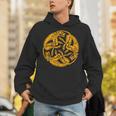 Celtic Book Of Kells Trinity Hounds Unisex Hoodie
