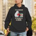 Cute Capybara It's a Good Day To Read a Book World Book Day Unisex Hoodie
