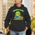 Cute Dino Book Lover Unearth A Story Summer Reading Unisex Hoodie