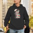 Cute Dragon Reading Cat Books Dragon Unisex Hoodie