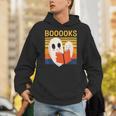 Cute Ghost Book Reading Halloween Teacher Puns Booooks For Men Women Kids Unisex Hoodie Cute Ghost Book Reading Halloween Teacher Puns Booooks For Men Women Kids Unisex Hoodie