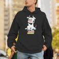Cute Kawaii Cow Book Reading Bookworm Boys Girls Kids Unisex Hoodie Cute Kawaii Cow Book Reading Bookworm Boys Girls Kids Unisex Hoodie
