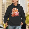 Cute Red Panda Reading Book Sloth Kawaii Animal Unisex Hoodie Cute Red Panda Reading Book Sloth Kawaii Animal Unisex Hoodie
