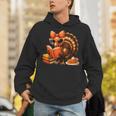 Cute Turkey Reading Book Lovers Bow Thanksgiving Unisex Hoodie Cute Turkey Reading Book Lovers Bow Thanksgiving Unisex Hoodie
