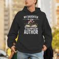 My Daughter Is My Favorite Author Support Book Writer Unisex Hoodie