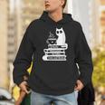 Easily Distracted Cats Coffee And Books Unisex Hoodie Easily Distracted Cats Coffee And Books Unisex Hoodie