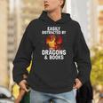 Easily Distracted By Dragons And Books Reading Unisex Hoodie Easily Distracted By Dragons And Books Reading Unisex Hoodie