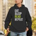 Eat Sleep Read Repeat Book Reader Bookworm Unisex Hoodie Eat Sleep Read Repeat Book Reader Bookworm Unisex Hoodie