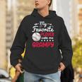 My Favorite Player Calls Me Grampy Baseball Grampy Unisex Hoodie