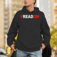 FREADOM T-Shirt For Book Lovers Bookworms Unisex Hoodie FREADOM T-Shirt For Book Lovers Bookworms Unisex Hoodie