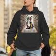 French Bulldog Dog Books Nerds Book Readers French Bulldog Unisex Hoodie
