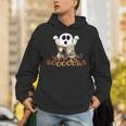 Halloween Books Cute Ghost Reading Library Boooooks Autumn Unisex Hoodie