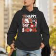 Happy 100 Days Of School Baseball Football PE Teacher Unisex Hoodie Happy 100 Days Of School Baseball Football PE Teacher Unisex Hoodie