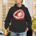 Kid Drip Ice Cream Baseball Heart Catcher Valentines Day Boy Unisex Hoodie Kid Drip Ice Cream Baseball Heart Catcher Valentines Day Boy Unisex Hoodie