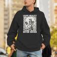 Leave Reality Enter Books Skeleton Reading Book Unisex Hoodie Leave Reality Enter Books Skeleton Reading Book Unisex Hoodie