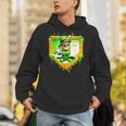 Leprechaun Baseball St Patricks Day Ice Cream Drip Men Boys Unisex Hoodie