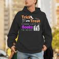 Librarian Halloween Trick Or Treat Bat & Books Unisex Hoodie