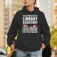 Library Assistant Books Librarian Associate Curator Keeper Unisex Hoodie