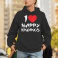 I Love Happy Endings Massage Book Reader Idea T-Shirt Unisex Hoodie