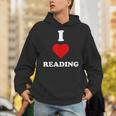I Love Reading Books Reading Unisex Hoodie