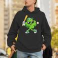 Lucky Shamrock Playing Baseball St Patrick's Kids Boys Unisex Hoodie Lucky Shamrock Playing Baseball St Patrick's Kids Boys Unisex Hoodie