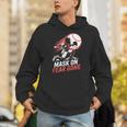 Mask On Fear Gone Baseball Catcher Softball Unisex Hoodie Mask On Fear Gone Baseball Catcher Softball Unisex Hoodie