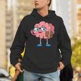 Nerd Brain With Book And Glasses Unisex Hoodie Nerd Brain With Book And Glasses Unisex Hoodie