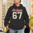 Number 67 Meme Six Seven Baseball Style Kids Boy Teen Unisex Hoodie Number 67 Meme Six Seven Baseball Style Kids Boy Teen Unisex Hoodie