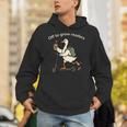 Off To Grow Reader Silly Goose School Librarian Book Lover Unisex Hoodie