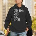 Open Book Sniff Read Repeat T-Shirt Unisex Hoodie Open Book Sniff Read Repeat T-Shirt Unisex Hoodie