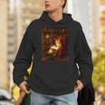 Orange Cat Book Lovers Cozy Bookish Librarian Unisex Hoodie Orange Cat Book Lovers Cozy Bookish Librarian Unisex Hoodie